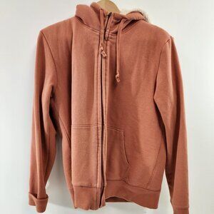 Uniqlo Shearling Hoodie Womens Large